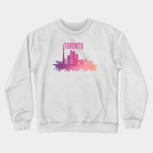 Toronto Canada Skyline Crewneck Sweatshirt